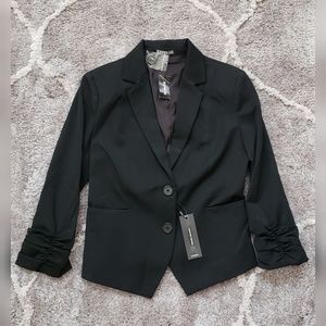 Crop blazer 3/4 sleeve